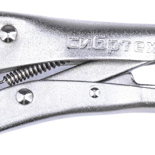 Зажим ручной, полукруглый захват, 220 мм Сибртех 18422