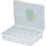 Органайзер универсальный малый, прозрачный матовый 19 х 16 х 4.5 см Сибртех 90726