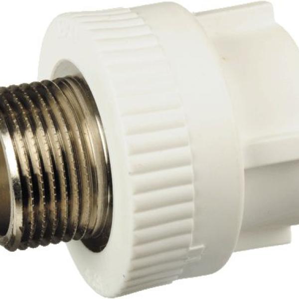 Муфта PP-R комбинированная 20х1/2" наружная резьба КРОСС 62728