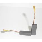 Щётки 7х17х17мм электроугольные 2шт. в пакете,пружина,пятак-уши,отстрел,аналог - Hitachi 44