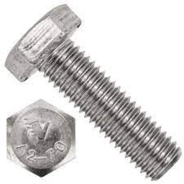 Болт 8х8х8х1,25 DIN 933 ГОСТ 7805-70 ISO 4017 шестигранный нержавеющая сталь А2